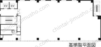 PMO秋葉原4Fの間取図