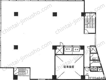 スカイエビスビルの間取図