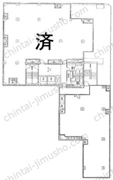 新橋アネックスの間取図