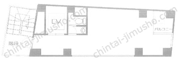 大野ビル2号館の間取図
