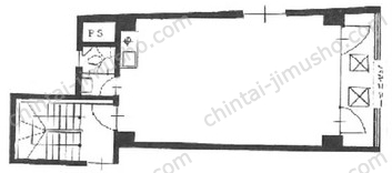 ル・グラシエルBLDG.933階の間取図