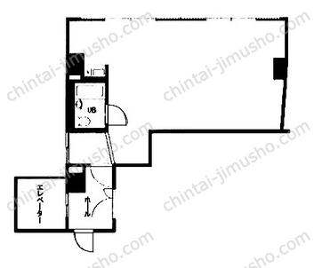MINES西参道3階の間取図