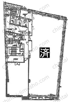 KDX新宿ビルの間取図