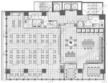 THE PORTAL 新宿御苑7階の間取図