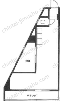 後上ビル／GOGAMI BLDG.3階の間取図