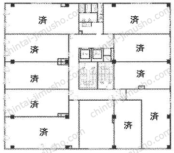 大久保フジビルの間取図