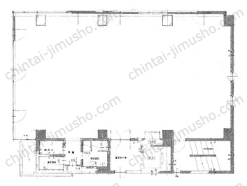 Star Building3Fの間取図
