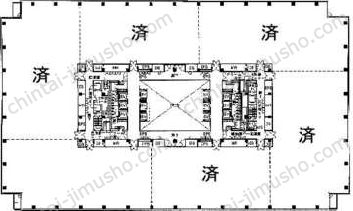 KDX豊洲グランスクエアの間取図