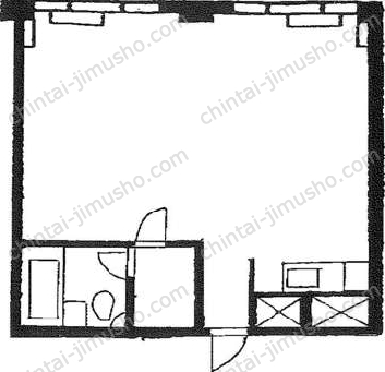 トーア文京マンション1階の間取図