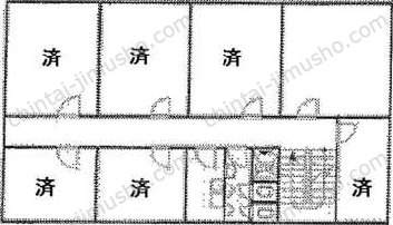 コハラビル本館2階の間取図