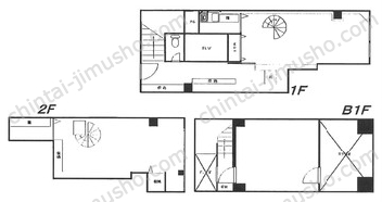 正直屋ビル一括の間取図