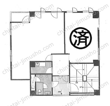 新橋第一ビルの間取図