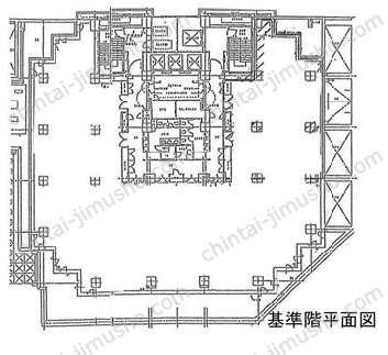 勝どきサンスクエアの間取図