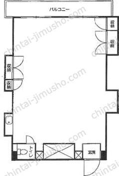 千駄ヶ谷ホリタンの間取図