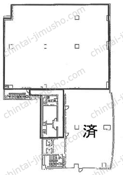 牛込食糧ビルの間取図