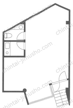 六本木ポイント720ビルB1階の間取図