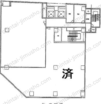 りそな五反田ビルの間取図