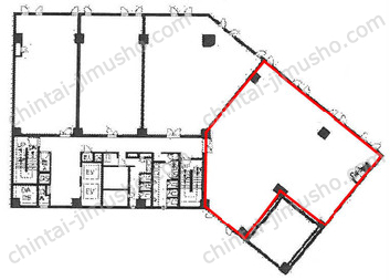 新宿国際ビルディング新館の間取図