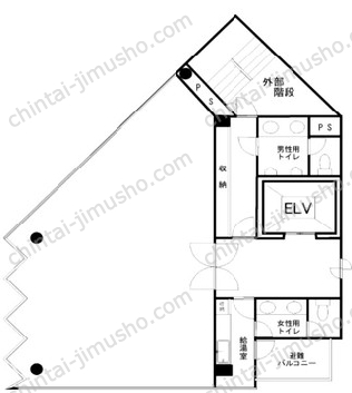 Grandir 赤坂見附の間取図