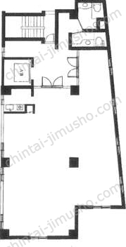 MTビル3階の間取図