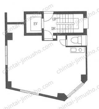 深山ビルの間取図