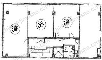第一文成ビルの間取図