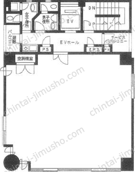 銀座プルミエビルの間取図