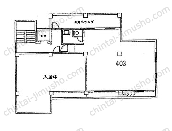 クランツ南新宿の間取図