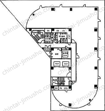 Daiwa品川Northビルの間取図