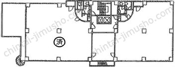 ラーズビルの間取図