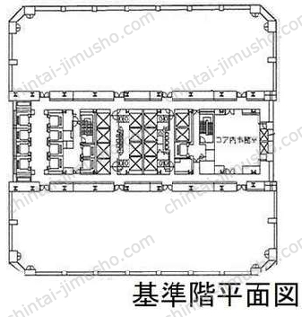 晴海アイランドトリトンスクエアオフィスタワーXの間取図