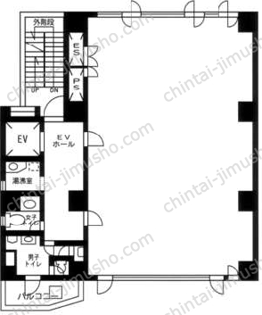 D’sVARIE御徒町ビル6階の間取図