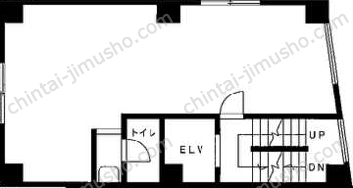 仲町YTビル3階の間取図