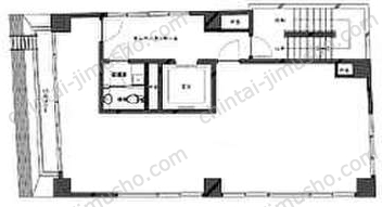 RIPL9／THE HUB 田町三田9階の間取図