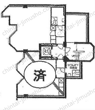 飯倉カムフィーホームズの間取図
