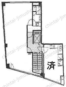 新盛ビルの間取図