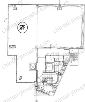 六本木アネックスの間取図