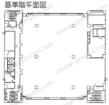 青山サンクレストビル7階の間取図