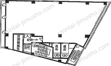 幸伸ビルの間取図