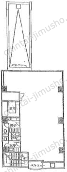 THE FORME GINZA4階の間取図