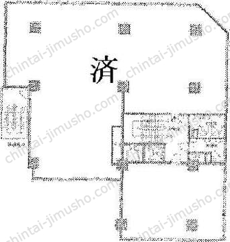 新々会館ビルの間取図