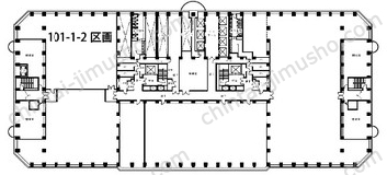 新宿アイランドタワーの間取図