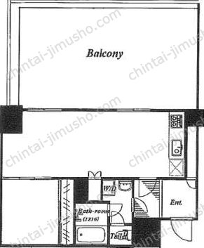 目黒西口マンション2号館の間取図