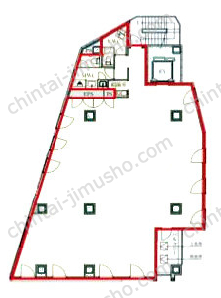 グリーンオーク高輪台7階の間取図
