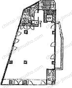 グリーンオーク高輪台9階の間取図