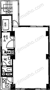 岩本町ツインサカエビルの間取図
