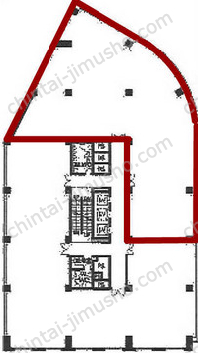 The Kanda 282の間取図
