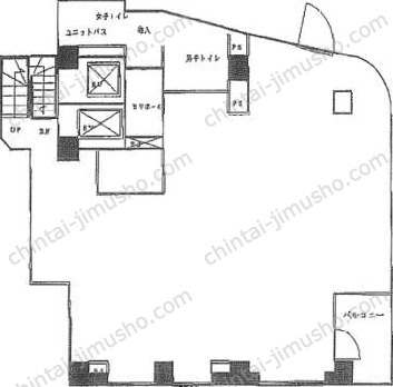 白山麻の実ビルの間取図