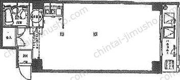 アルテール秋葉原の間取図