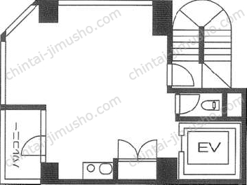 英ビル／HANABUSA BUILDの間取図